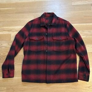 All saints bethune overshirt